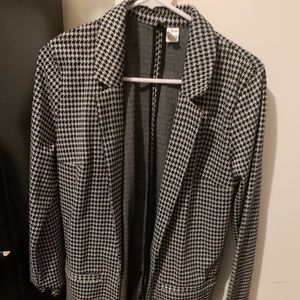 houndstooth blazer